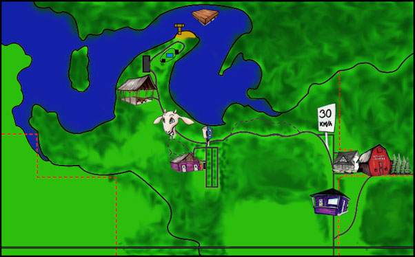 Great Canadian Hideaway park layout