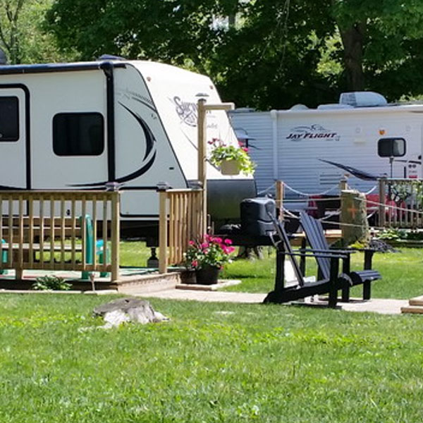Campground rates note